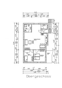 Ansbach Mietshaus Pfaffengreutherberg, OG-Bestandsplan - 12.01.2026