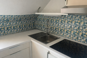 Küche im Obergeschoß