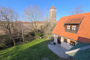 Gartenidylle mit Gartenhaus