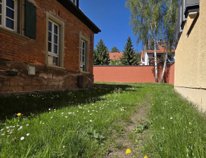 geschützter  Innenhof