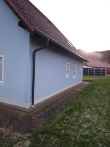 Seitenansicht Haus