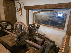 Antrieb der Mühle