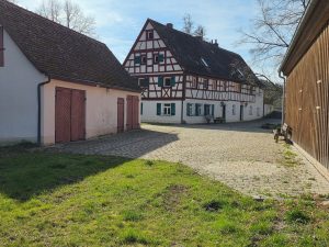 Blick auf Mühle